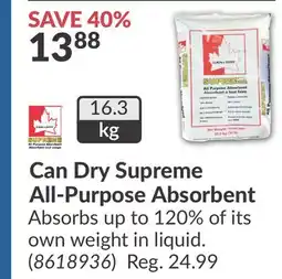 Princess Auto Can Dry Supreme All-Purpose Absorbent offer