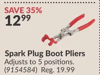 Princess Auto Performance Tool Spark Plug Boot Pliers offer