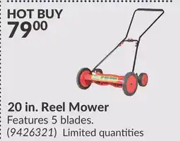 Princess Auto 20 in. Reel Mower offer