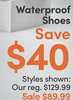 Mark's DENVER HAYES Waterproof Shoes offer