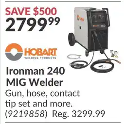 Princess Auto Ironman 240 MIG Welder offer