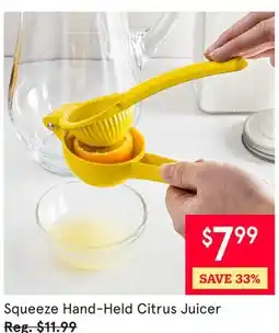 Kitchen Stuff Plus Squeeze Hand-Held Citrus Juicer offer
