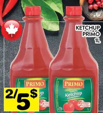 Supermarché PA KETCHUP PRIMO offer
