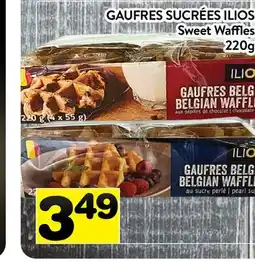 Supermarché PA GAUFRES SUCRÉES ILIOS | Sweet Waffles offer