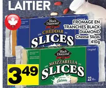 Supermarché PA FROMAGE EN TRANCHES BLACK DIAMOND | Cheese Slices offer