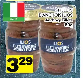 Supermarché PA FILLETS D'ANCHOIS ILIOS | Anchovy Fillets offer