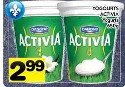 Supermarché PA YOGOURTS ACTIVIA DANONE | DANONE Yogurts offer