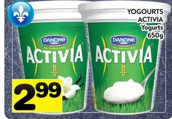 Supermarché PA YOGOURTS ACTIVIA DANONE | DANONE Yogurts offer