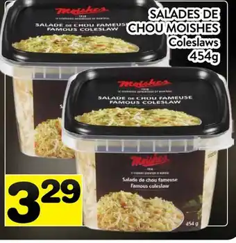Supermarché PA SALADES DE CHOU MOISHES | Coleslaws offer