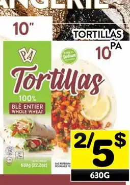 Supermarché PA TORTILLAS offer