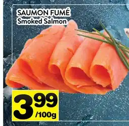 Supermarché PA SAUMON FUMÉ offer