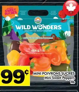Supermarché PA MINI POIVRONS SUCRÉS | Mini Sweet Peppers offer