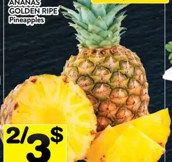 Supermarché PA ANANAS GOLDEN RIPE | Pineapples offer