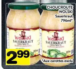 Supermarché PA CHOUCROUTE WOLSKI offer