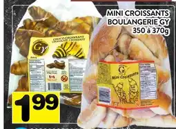 Supermarché PA MINI CROISSANTS BOULANGERIE GY offer