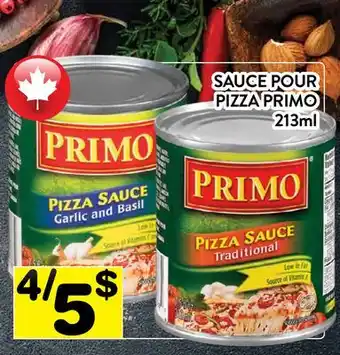 Supermarché PA SAUCE POUR PIZZA PRIMO offer