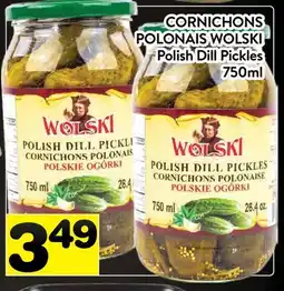 Supermarché PA CORNICHONS POLONAIS WOLSKI offer