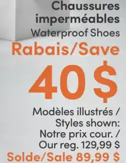L'équipeur Chaussures imperméables Denver hayes offer
