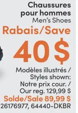 L'équipeur Chaussures pour hommes offer