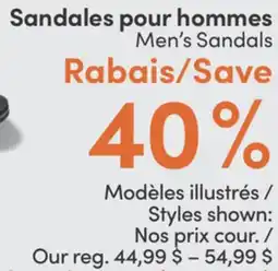L'équipeur Sandales pour hommes offer