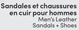 L'équipeur Sandales et chaussures en cuir pour hommes offer