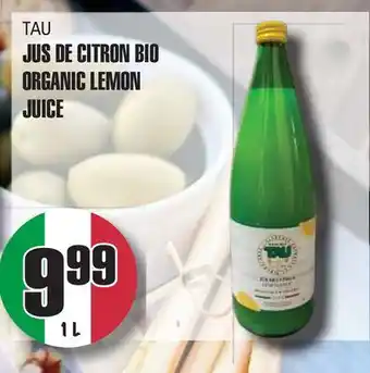Marches Tau Jus De Citron Bio Tau offer