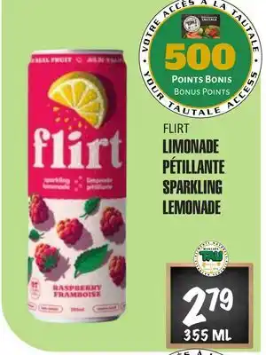 Marches Tau Limonade Pétillante Flirt offer
