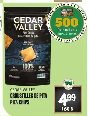 Marches Tau Croustilles De Pita Cedar Valley offer