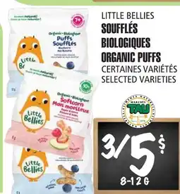 Marches Tau Soufflés Biologiques Little Bellies offer