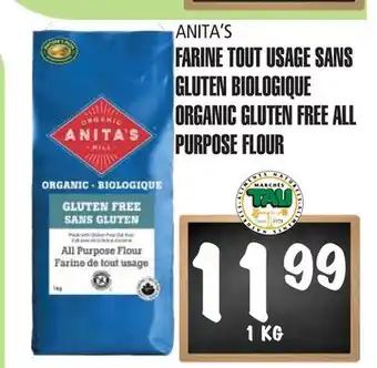 Marches Tau Farine Tout Usage Sans Gluten Biologique Anita's offer