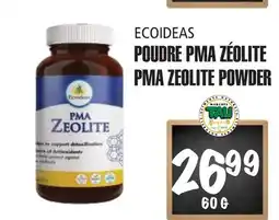 Marches Tau Poudre Pma Zéolite Ecoideas offer