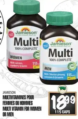 Marches Tau Jamieson Multi Vitamin For Women Or Men offer