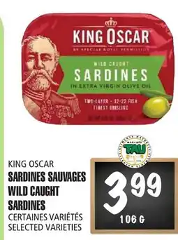 Marches Tau Sardines Sauvages King Oscar offer