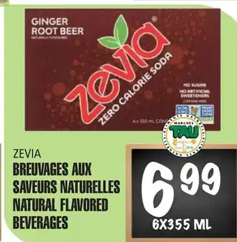 Marches Tau Breuvages Aux Saveurs Naturelles Zevia offer