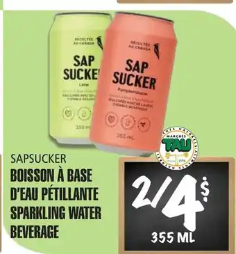 Marches Tau BOISSON À BASE D'EAU PÉTILLANTE SAPSUCKER offer