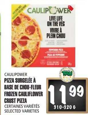 Marches Tau Pizza Surgelée À Base De Chou-Fleur Caulipower offer