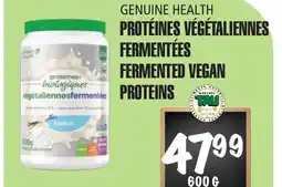 Marches Tau Protéines Végétaliennes Fermentées Genuine Health offer