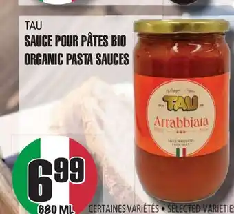 Marches Tau Tau Sauce Pour Pâtes Bio offer