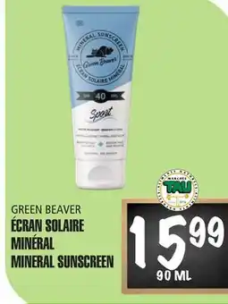 Marches Tau Écran Solaire Minéral Green Beaver offer