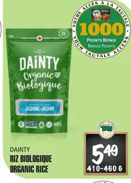 Marches Tau Riz Biologique Dainty offer