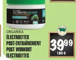 Marches Tau Electrolytes Post-Entraînement Organika offer