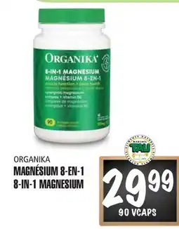 Marches Tau Magnésium 8-en-1 8-in-1 Organika offer