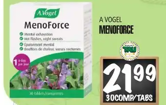 Marches Tau A Vogel Menoforce offer