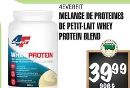 Marches Tau Melange De Proteines De Petit-lait 4Everfit offer