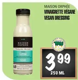 Marches Tau Vinaigrette Végane Maison Orphée offer