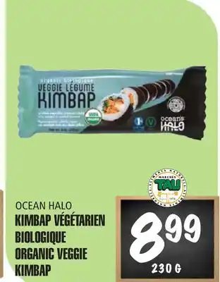 Marches Tau Kimbap Végétarien Biologique Ocean Halo offer