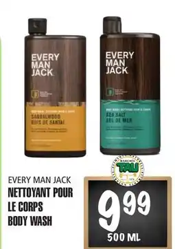 Marches Tau Nettoyant Pour Le Corps Every Man Jack offer