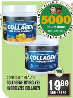 Marches Tau Collagène Hydrolysé Confident Health offer