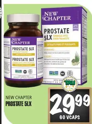 Marches Tau Prostate 5LX New Chapter offer
