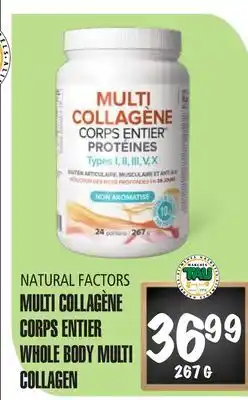 Marches Tau Multi Collagène Corps Entier Natural Factors offer